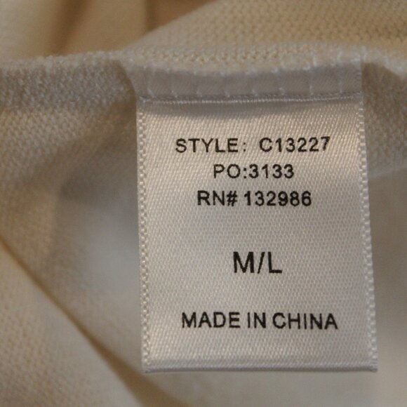 Mittoshop Long Sleeve Top NWT in Cream Size M/L - Picture 6 of 6